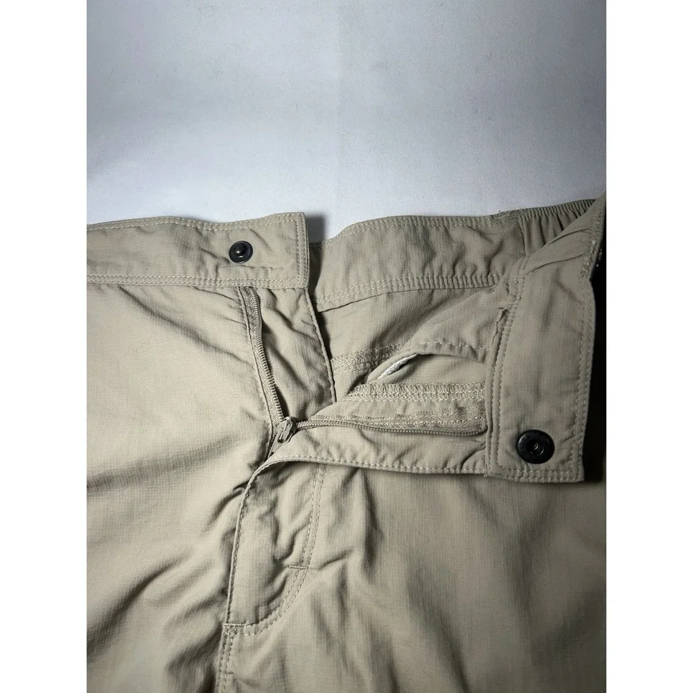 The North Face Cargo Shorts Mens Medium Khaki Gorpcore Outdoor Utility